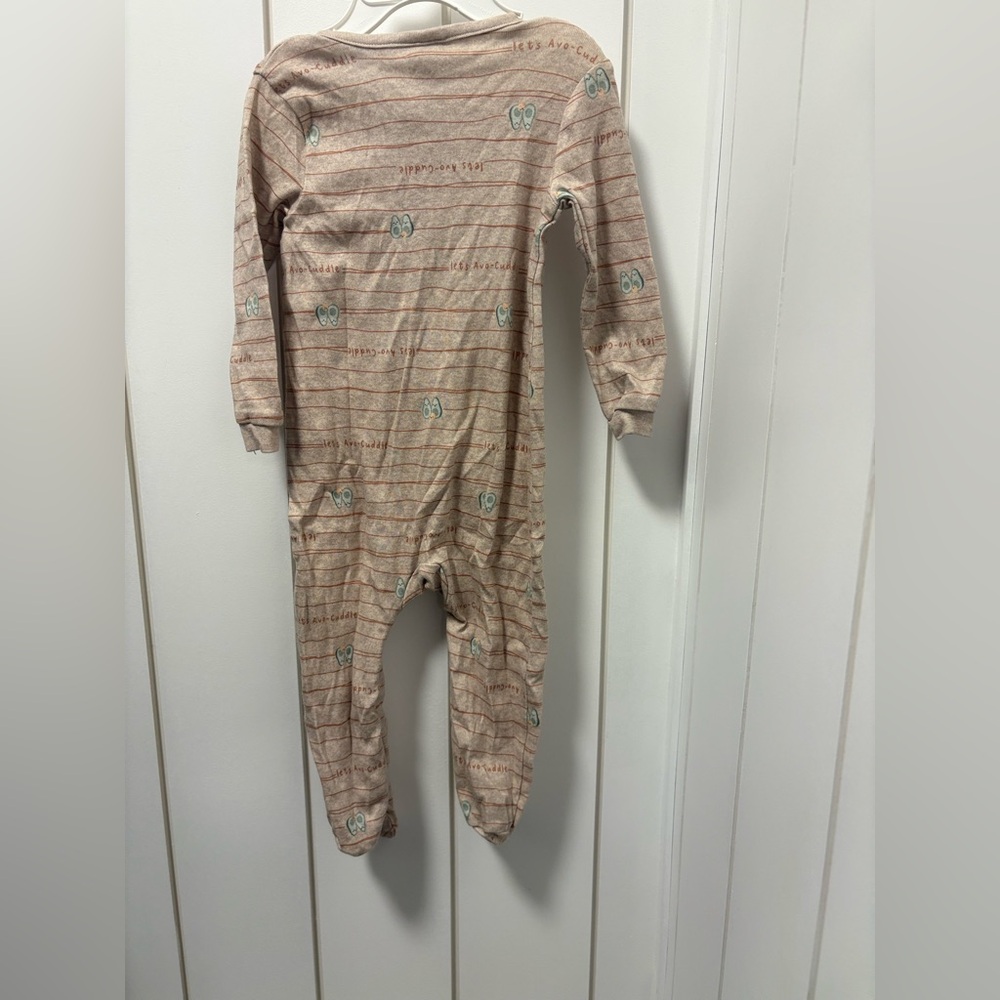 Gerber Avacado Striped One Piece Pyjamas - Picture 3 of 5